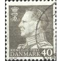 DENMARK, King Frederick IX, grey 1961, 40ore, #3
