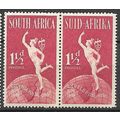 1949 SG 129 - #3 MNH (**) - bi-lingual pair