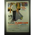 1970 Hobi Flame Gun Ad - World's First Low-Cost