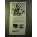 1970 Hitachi Cassette Tape Player Ad - TRQ-206,...