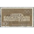 GERMANY, OLYMPICS, Munich 1972, brown 1970, 10+5pf