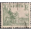 SPAIN, El Cid, green 1939, 15 Cts