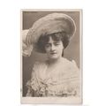 REAL PHOTOGRAPHIC (SEPIA) POSTCARD OF ACTRESS E...