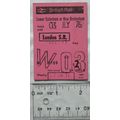 1976 ticket British Rail Lower Sydenham or New ...