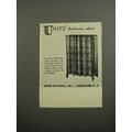 1952 Union-National Unite Bedroom Chest Advertisement