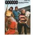 Patons 2089 DK Lady's ribbed sweater Vintage Kn...
