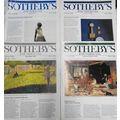 4 Sotheby's New York Newsletters, 1988 - 1991