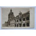 vintage postcard City Hall & Town Council Bldgs...