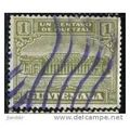 1927 Michel Z2 - #2 fine used (o)