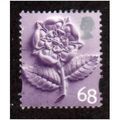 ENGLAND 68P 'TUDOR ROSE' (EN5) FINE USED (EBID2...