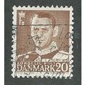 DEN 1948 20o 'KING FREDERIK IX' FINE USED (EBID...