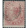 Canada (Colony of) 1859 SG29 1c Pale Rose Fine ...