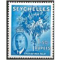 Seychelles 1952 SG169 1r50c Blue Mounted Mint . ..