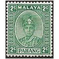 Pahang 1936 SG30 2c Green Mounted Mint . ..