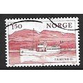 NORWAY 1981 NORWEGIAN LAKE SHIPPING 1K.50 FERRY...