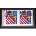 Used 2915A 32c U.S. Flag Over Porch Fine CNP Le...