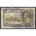 Newfoundland 1935 SG253 24c Olive-Green Silver ...