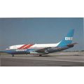 Braniff Boeing B737 222 Aircraft Postcard (A10624)