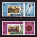 1983 Jersey, Europa, Great Works, NH Mint Set o...