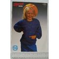 Vintage: Sirdar 4604 sweater, chunky, 22-32 inc...