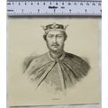 Vintage engraving - Richard I