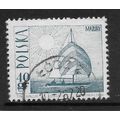 POLAND 1966 TOURISM 40gr BLUE YACHT SG 1686 FIN...