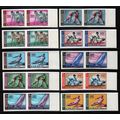 ZAYIX -Ajman 31B-40B MNH Impf Pairs Summer Olym...