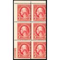 634d, Mint LH 2¢ Booklet Pane With 100% of PL# ...