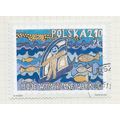POLAND 2003 STAMP ON STAMPS COMPETITION CHILDRE...