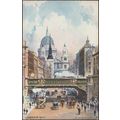 A Barraud - Ludgate Hill, London, c.1905 - Tuck...
