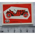 vintage Matchbox Label - Drava - Vintage Car - ...