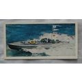 Lyons Tea card HMS 1902-1962 No. 13 Coastal Mot...