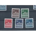Berlin stamps 1966 Brandenburg Gate set MNH SG ...