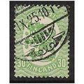Mi 78 A a: 30 p. yellow-green Definitive Stamp:...