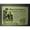 1940 Maxwell House Coffee Ad - Approved with Ap...