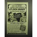 1940 Maxwell House Coffee Ad - It's Even Richer