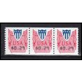 CVP33 29c Shield Very Fine MNH Strip of 3 PA5321