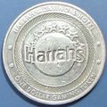 Harrahs. $1 Casino Token. Council Bluffs, IA. T25.