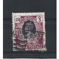 Burma.SG79 1r Violet and Maroon.Fine Used.Jul25c