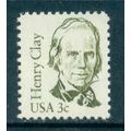 1846 3c Henry Clay Fine MNH Dry Gum MA0806