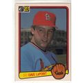 1983 Donruss baseball card 544 Dave LaPoint
