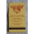 Matchbook cover Shaw Hill Hotels Golf & Country...