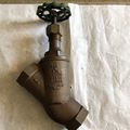 UNITED BRASS works 1-1/2" BOILER Y BLOW DOWN VA...