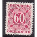 Austria POSTMARK SCHEFFAU 1951 Postage Due 60g VGC
