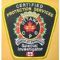 Ottawa Police, Ontario, Canada. 4.5"X4.5". PP68.