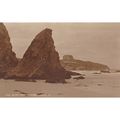 Bishop Rock Newquay Cornwall Postcard (Cr72198)