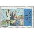 SWEDEN, FINE ART, Ragnar Sandberg, blue 1996, 3...
