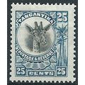 Tanganyika 1925 SG91 25c Blue Mounted Mint .. ..