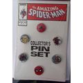 THE AMZING SPIDER-MAN ' COLLECTORS PIN SET ' (1...