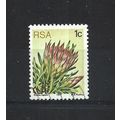 SouthAfrica.SG414 1c Protea Repens.Fine Used.Se...